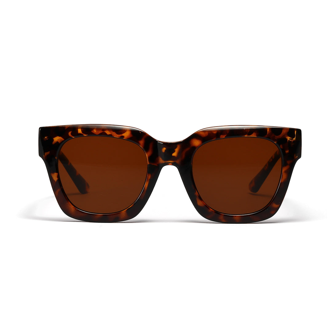 Damen modische Sonnenbrille mit einzigartiger Animal-Print-Musterung Karnz