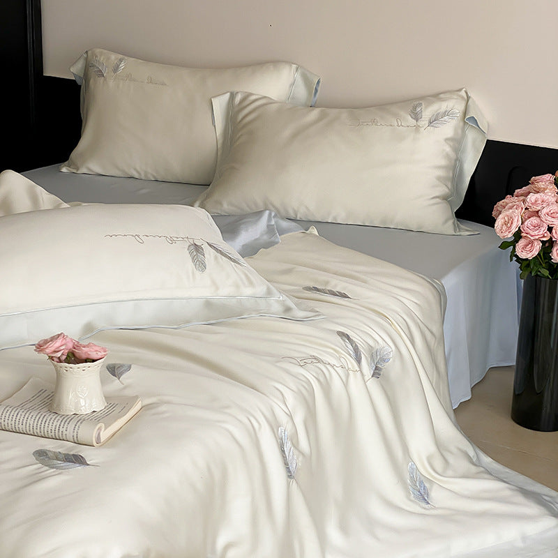 Luxus Satin Bettwäsche Set