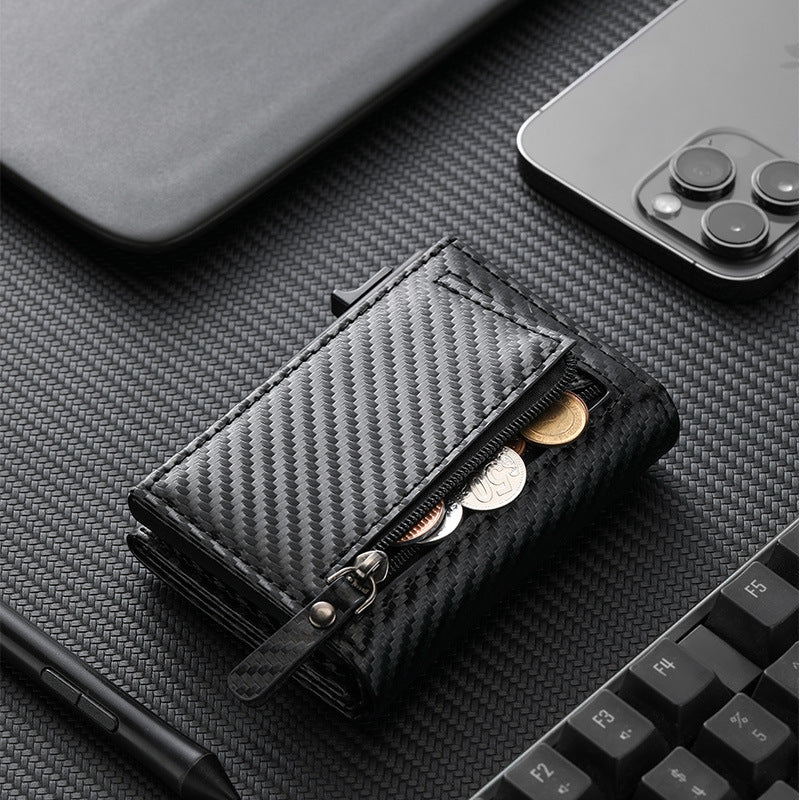 Carbonfiber-Reißverschluss-Wallet Karnz