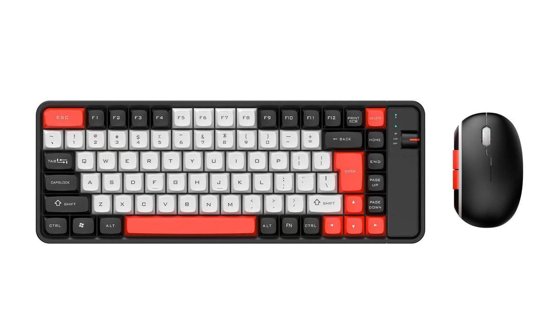 Kabelloses kompaktes Gaming-Tastatur- und Maus-Set Karnz