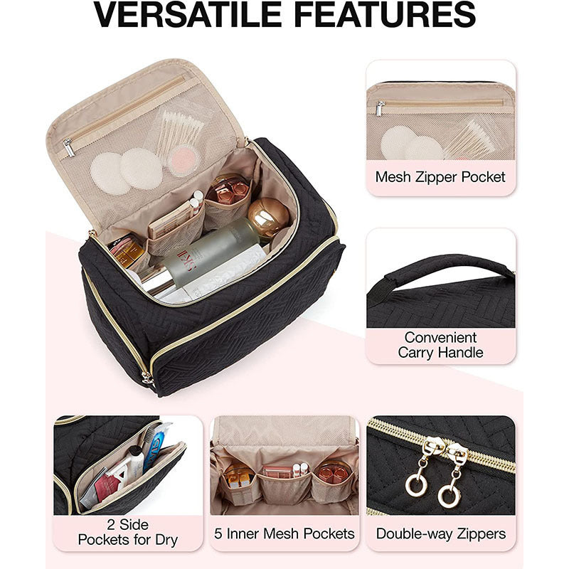 Kosmetik-Organizer Tasche mit Multifunktionalem Innenlayout Karnz
