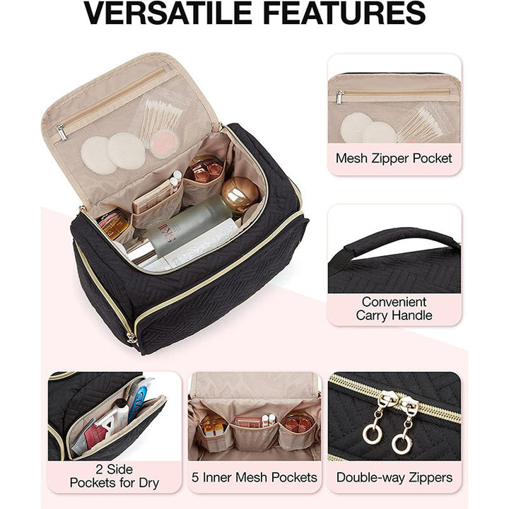 Kosmetik-Organizer Tasche mit Multifunktionalem Innenlayout Karnz