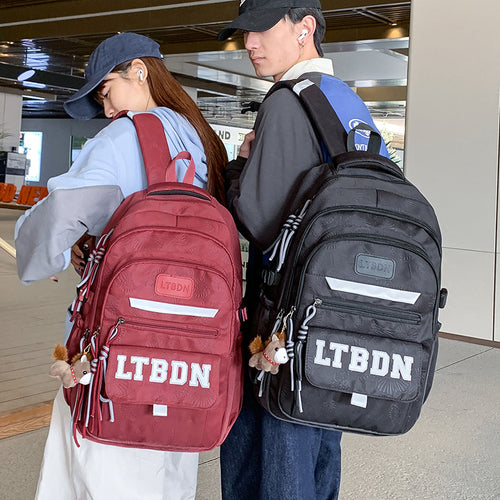 Moderne Texturierte Freizeit Rucksack Karnz