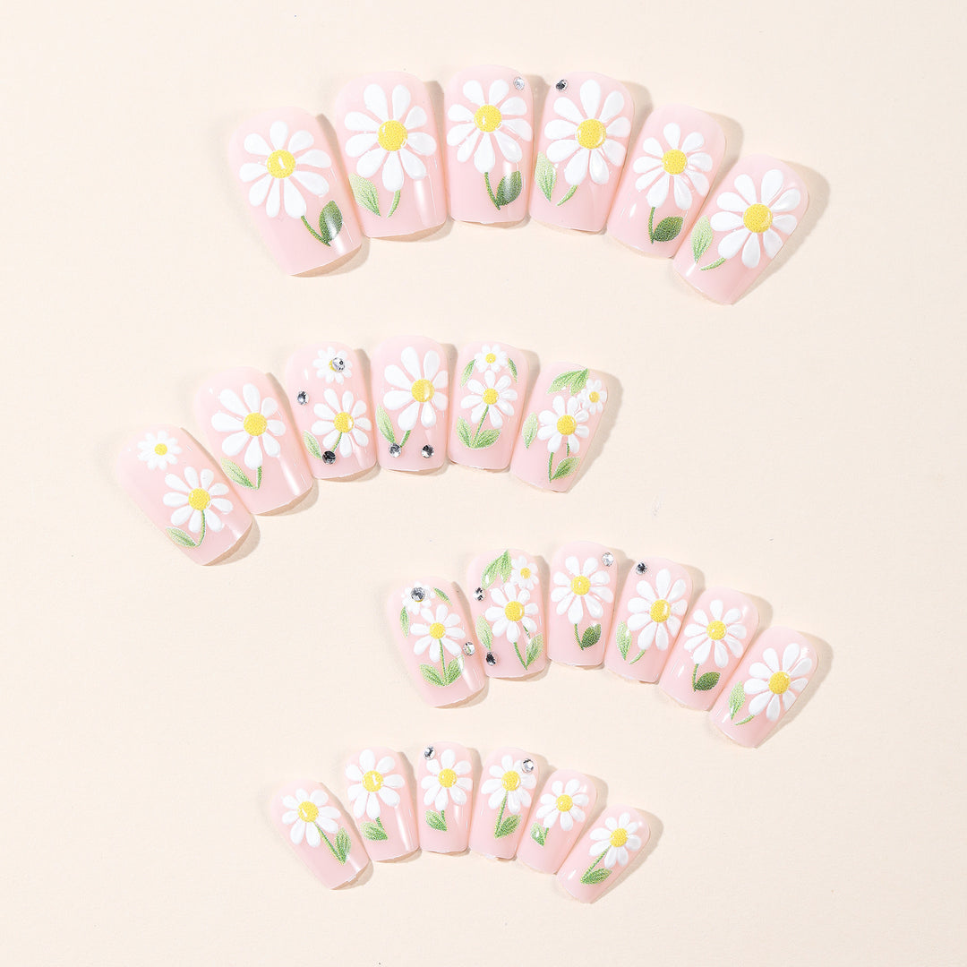 Blumen Design Gel Nagelkunst Set Karnz