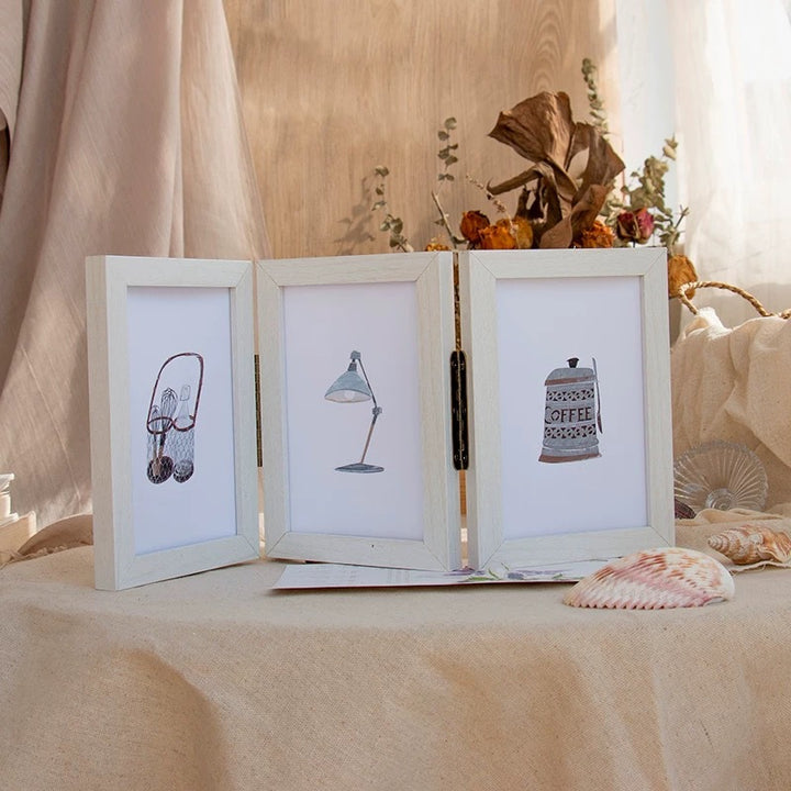 Mehrpanel-Familien-Fotogalerie-Rahmen