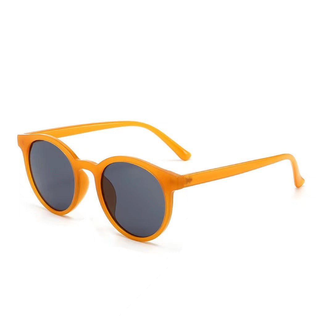 Chic Retro Runde Rahmen Sonnenbrillen Karnz