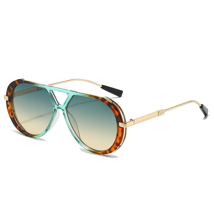 Luxuriöse Retro Übergroße Sonnenbrille Karnz
