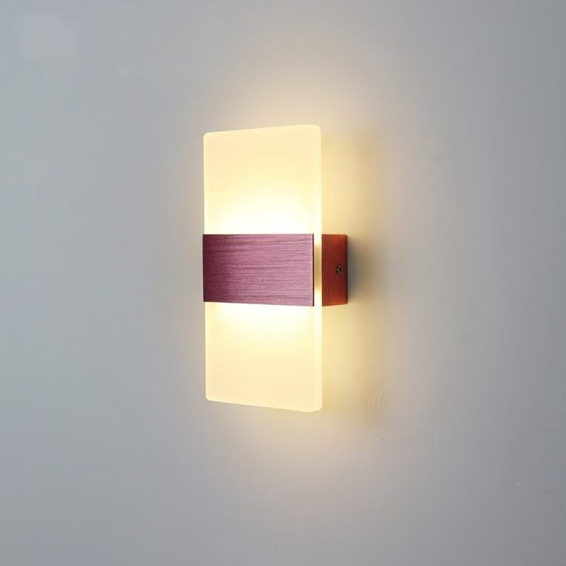 Moderne LED Wandleuchtenfassung
