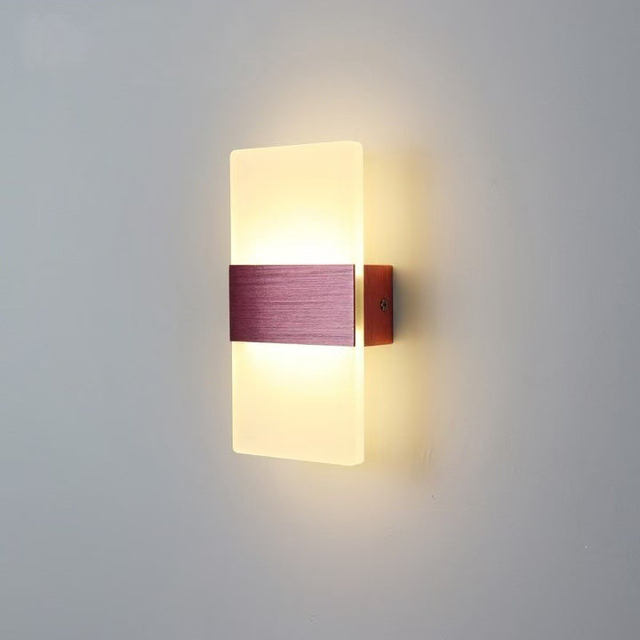 Moderne LED Wandleuchtenfassung