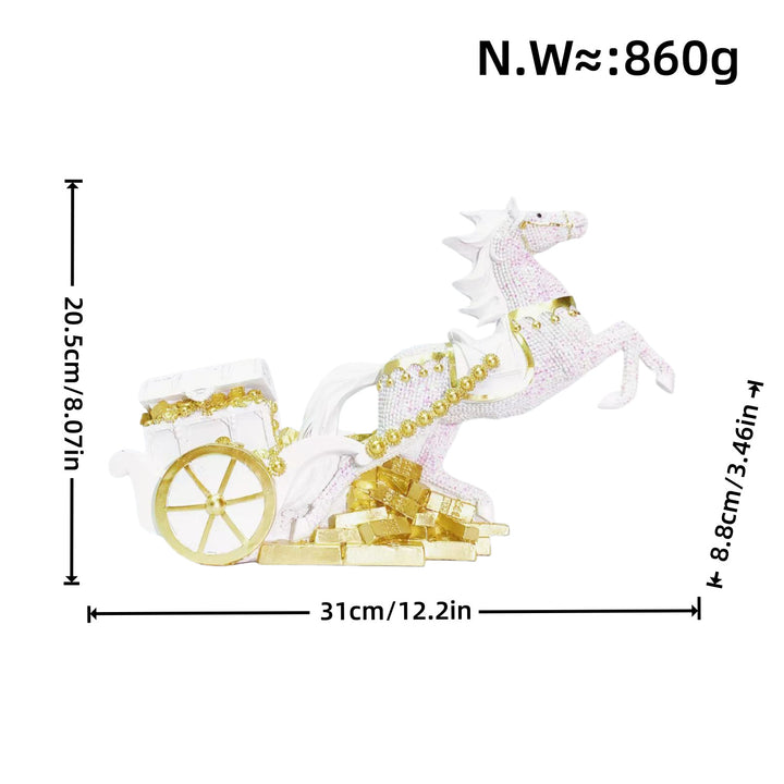 Dekorative Pferdefigur Karnz