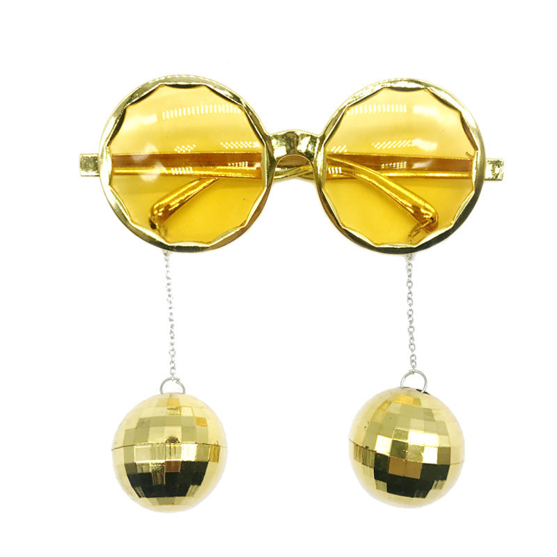 Damen stylische Sonnenbrille mit Glitzeranhängern Karnz