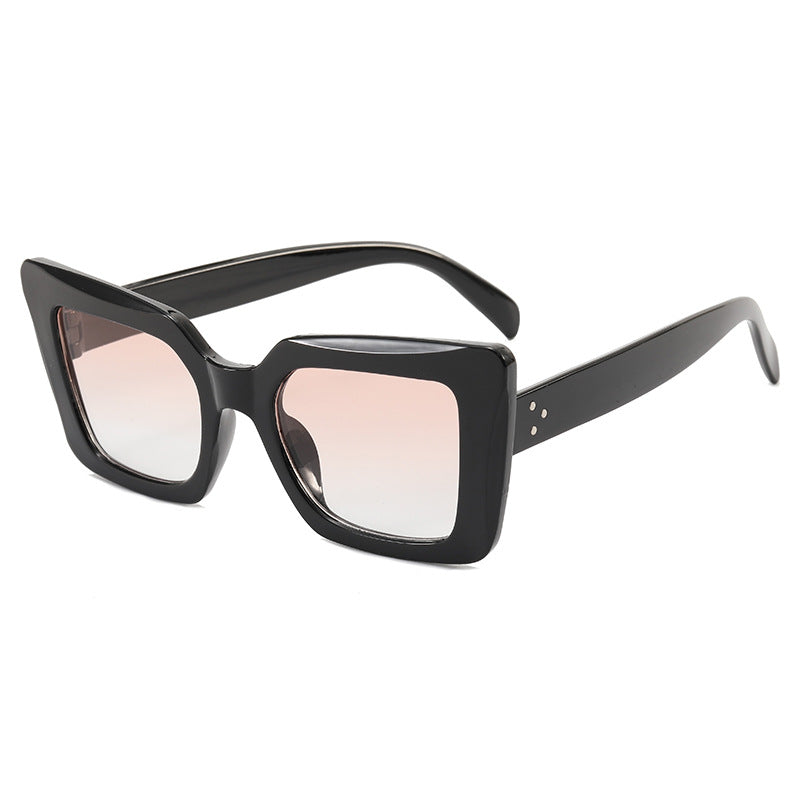 Damen quadratische Sonnenbrille mit minimalistischem Design Karnz