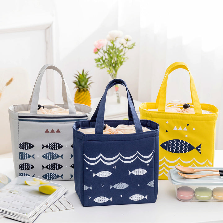 Isolierte Lunch Tasche mit Kordelzugverschluss