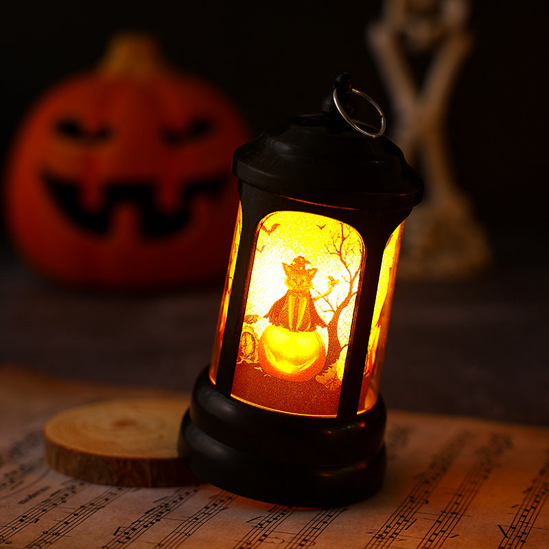 Dekorative Halloweenlaterne Karnz