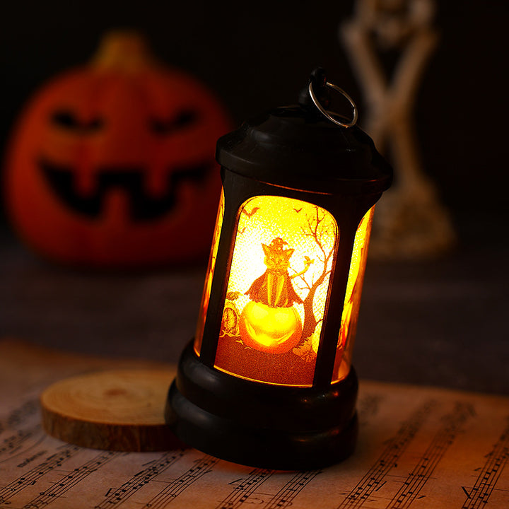 Dekorative Halloweenlaterne Karnz