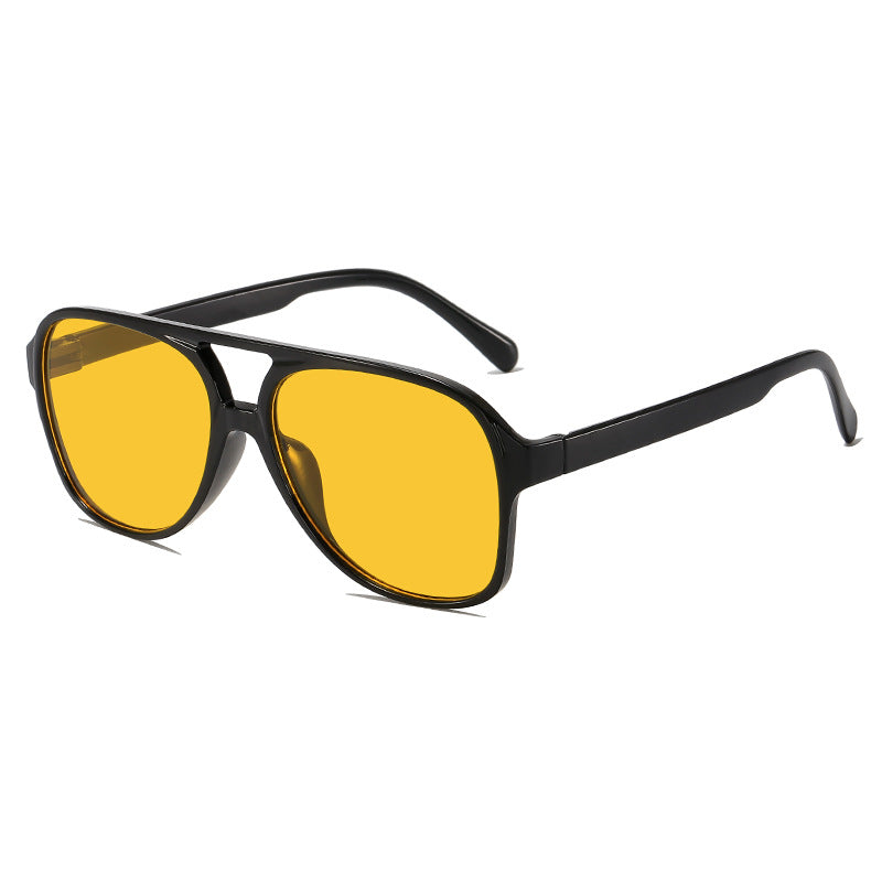 Hochwertige Übergroße Quadratische Sonnenbrille Karnz