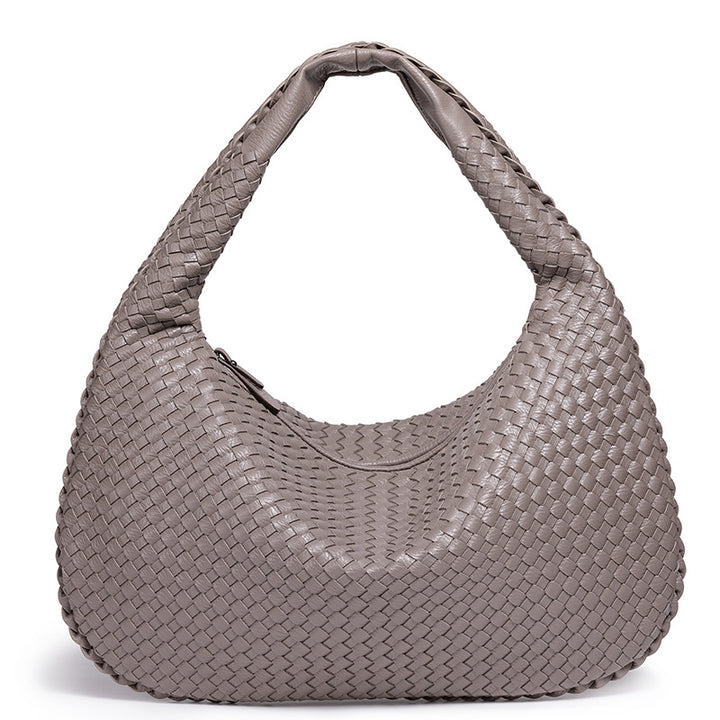 Woven Leather Schultertasche Karnz
