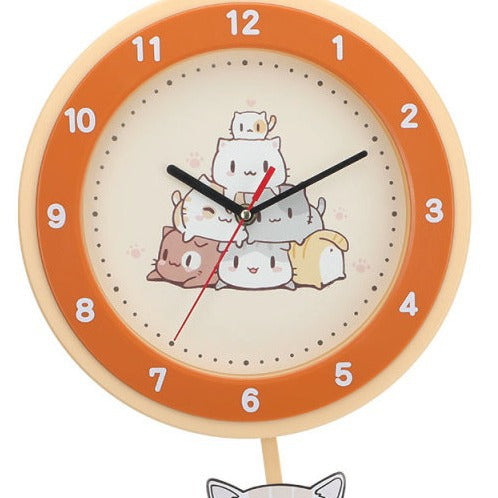 Wanduhr mit buntem Tierdesign Karnz