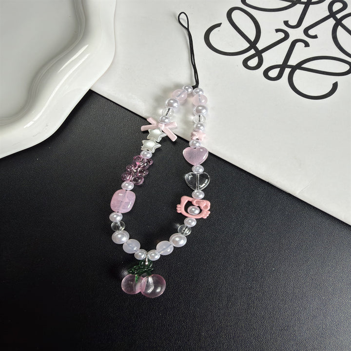 Niedliche Perlen Charm Halskette Karnz