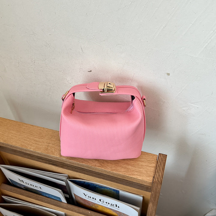 WoTextured Rippte Handtasche Karnz