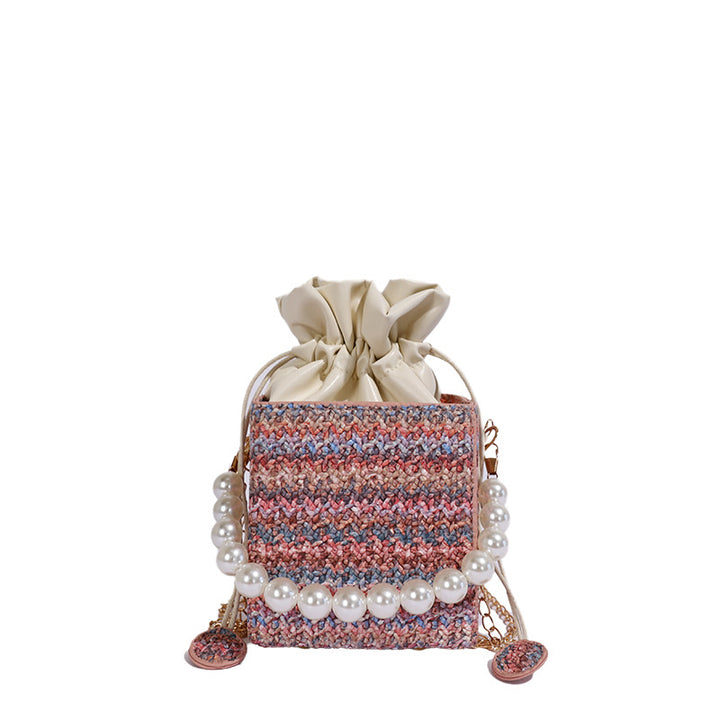 WoStylish Texturiert Mini Handtasche Karnz
