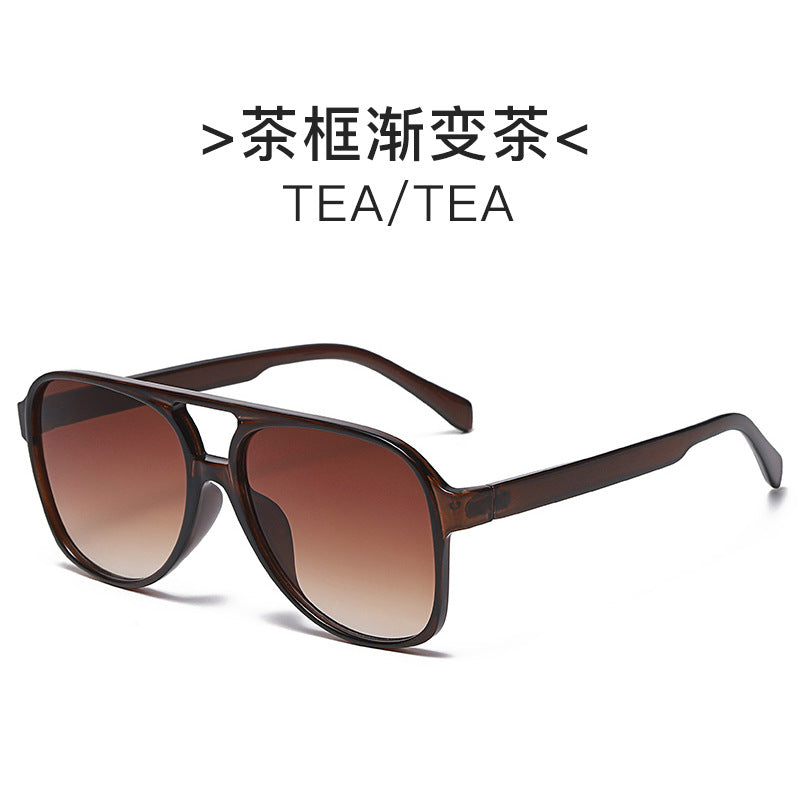 Damen elegante Sonnenbrille mit hochwertigem geometrischem Design Karnz