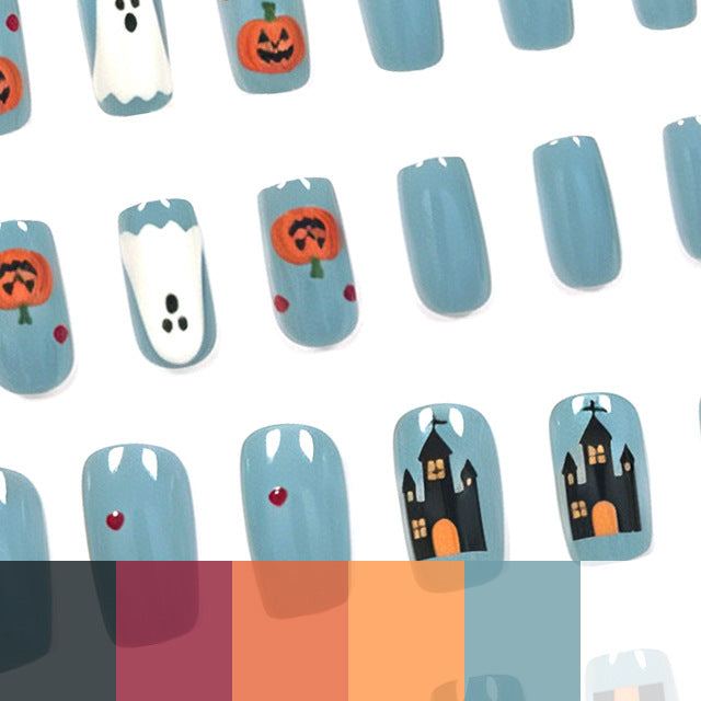 Festliches Halloween-Nagelkunst Karnz