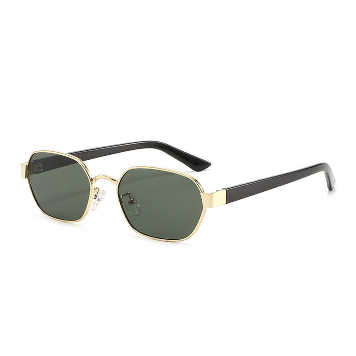 Trendige Übergröße Quadratische Sonnenbrille Karnz