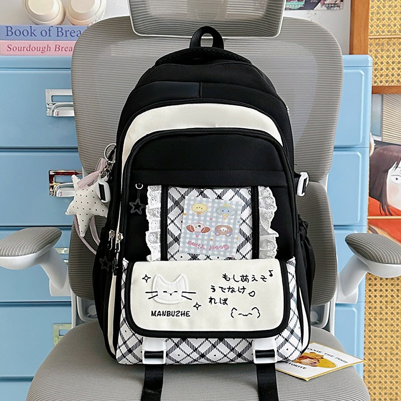 Stylische Grafische Rucksack Karnz