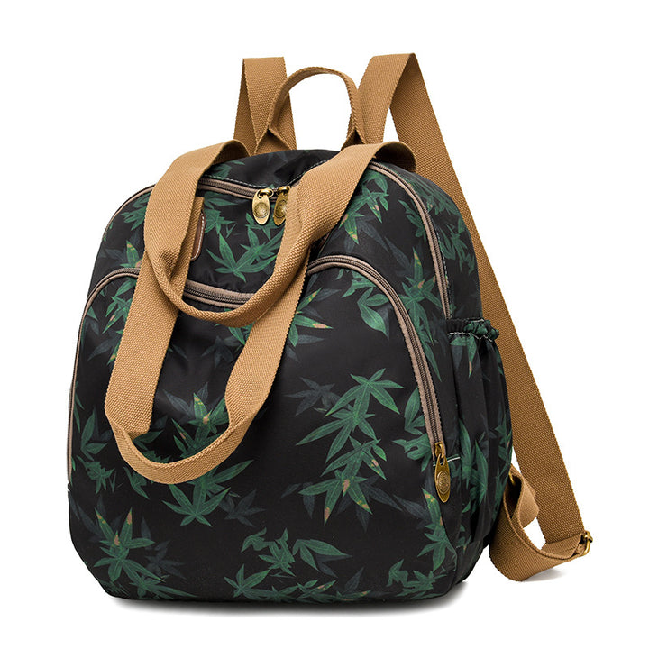 Stylischer Blumenmuster Rucksack Karnz
