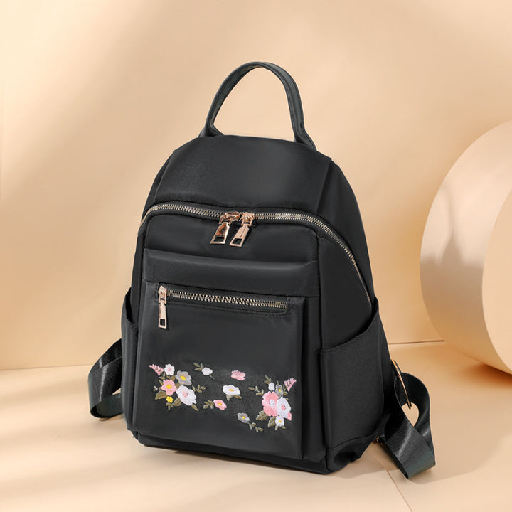 Floral Bestickter Rucksack Karnz