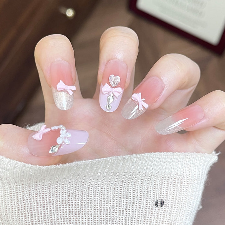 Dekorative 3D Nagelkunst Verlängerungen Karnz