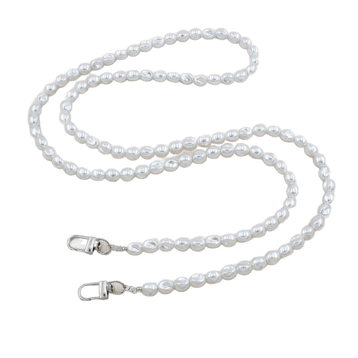 Elegante Perlen Brillen Kette Karnz