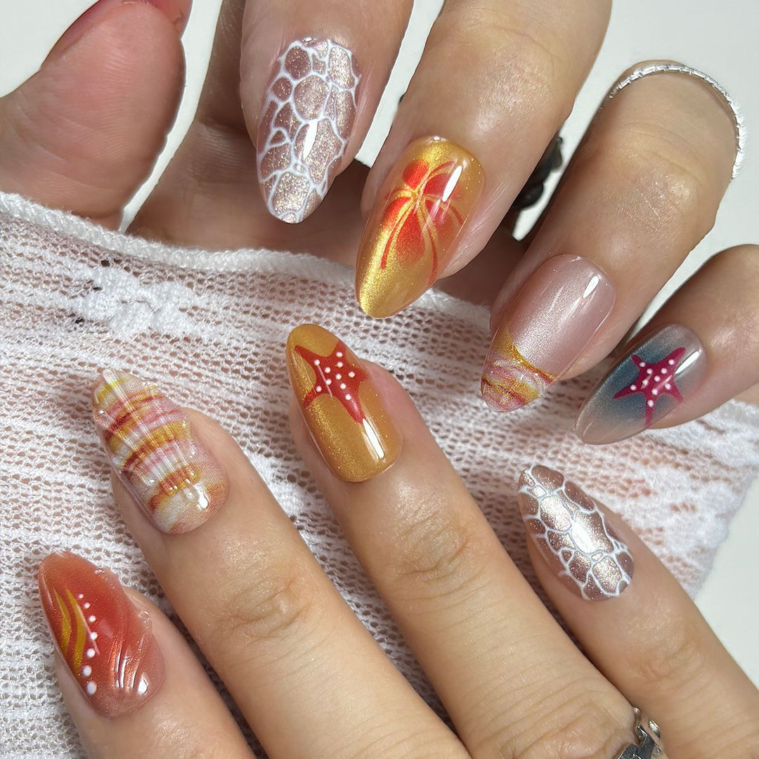 Press-On Nagelkunst Karnz