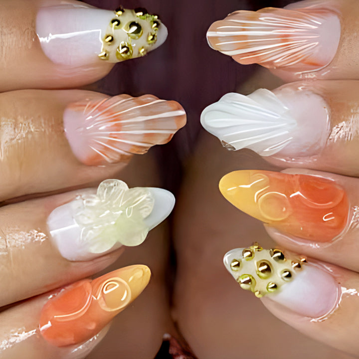3D Strukturierte Gel-Nagelkunst-Set Karnz