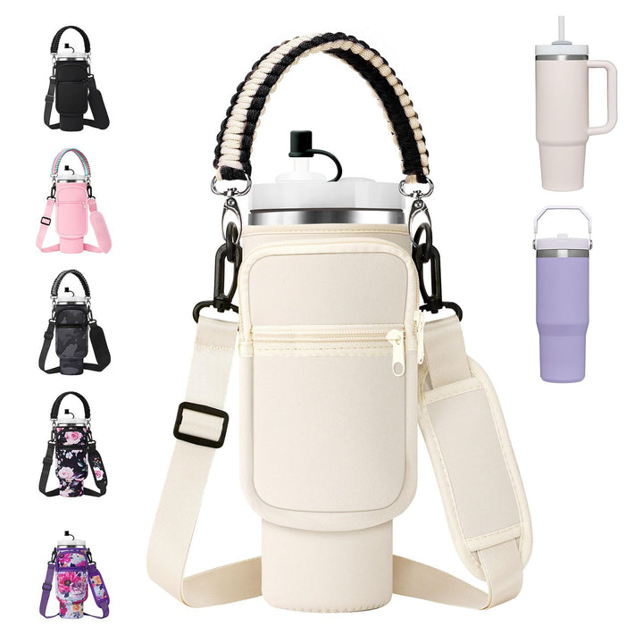 Damen Multifunktionale Wasserflasche Tasche Karnz