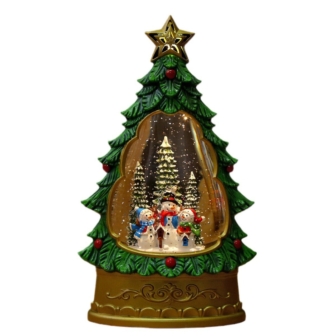 Weihnachtsbaum Schneekugel Karnz
