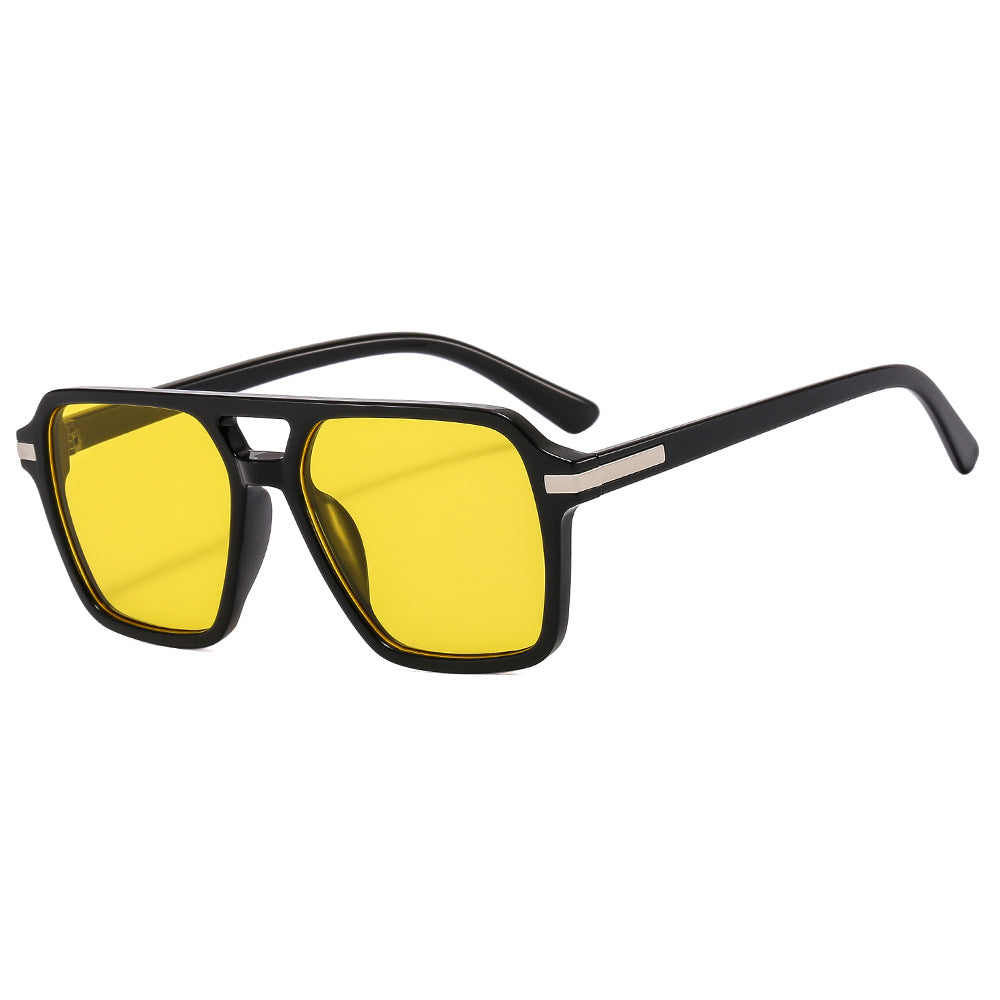 Damen Premium Sonnenbrille mit moderner quadratischer Form Karnz
