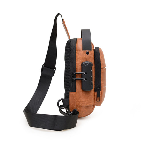 Stylish Umhängetasche aus Leder Karnz