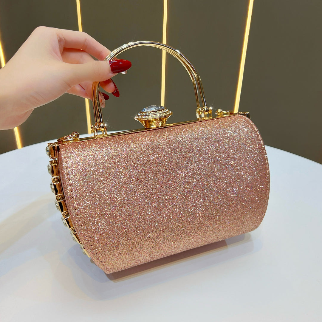 Glitzernde Abendhandtasche