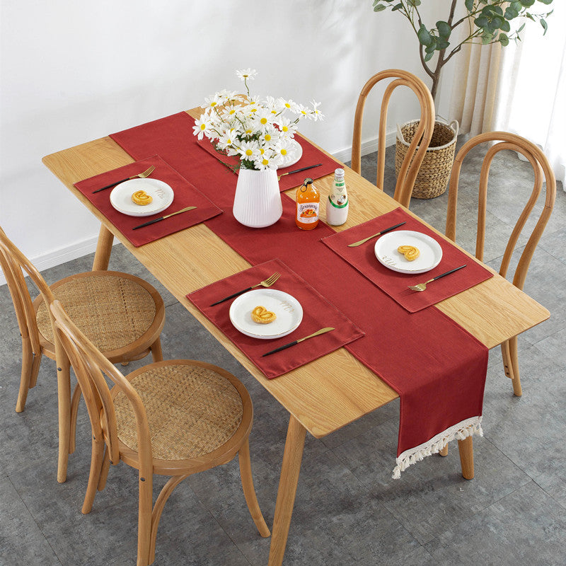 Elegante Baumwoll-Tischdecke