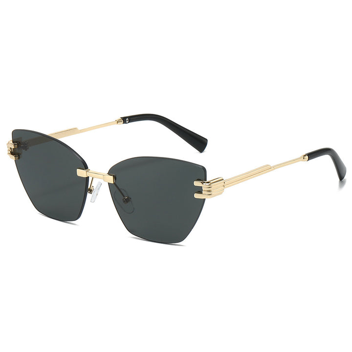 High-Fashion Gradient Shield Sonnenbrille Karnz