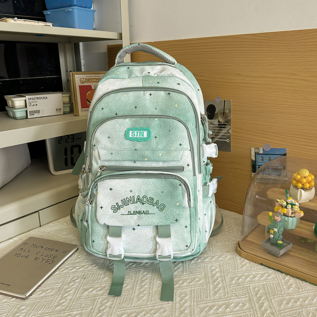 Charmante Sternen Druck Rucksack
