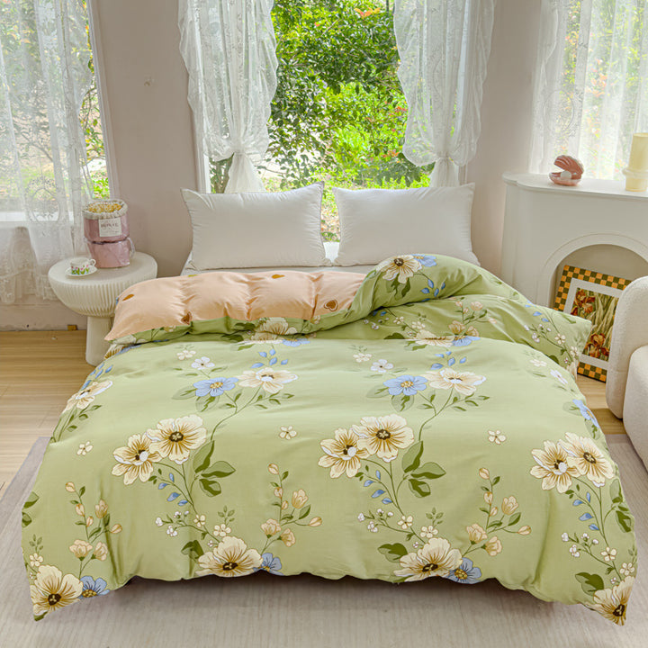 Blumenmuster Tagesdecke