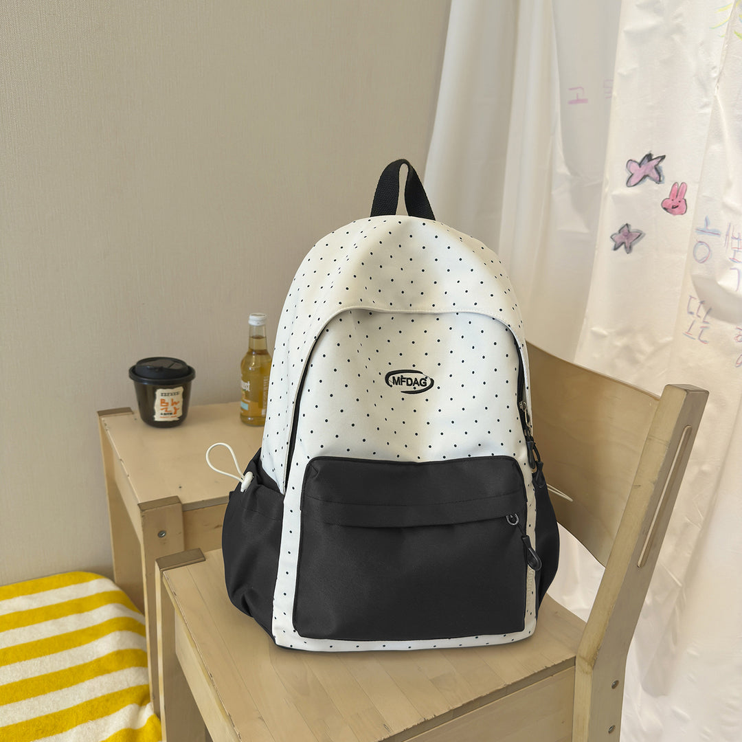 Stylischer gepunkteter Rucksack Karnz