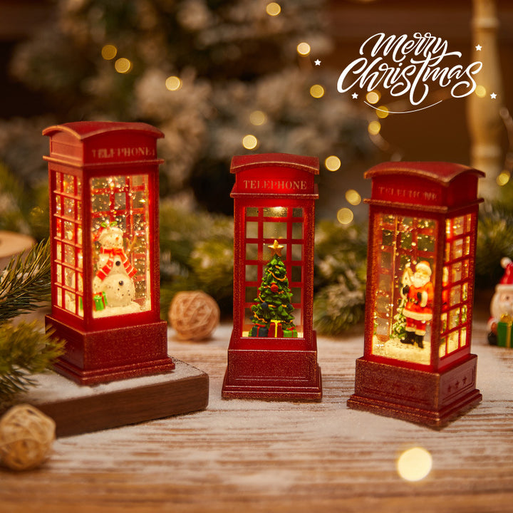Dekorative LED Weihnachtslaterne Karnz
