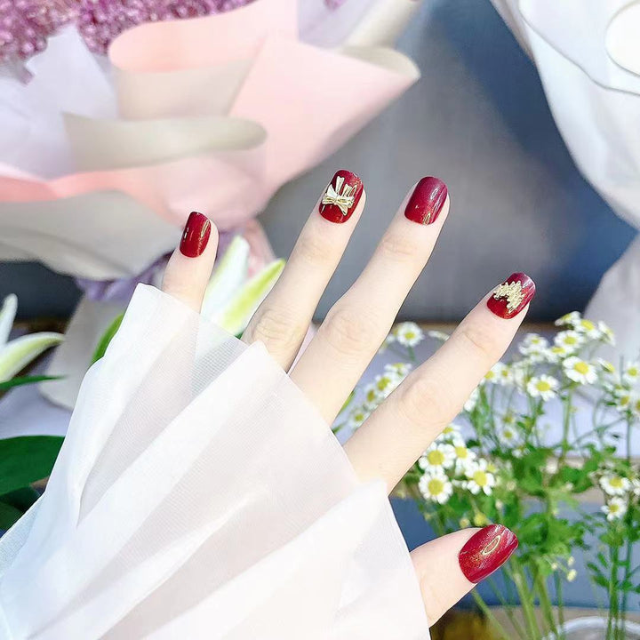 Elegante Nagelkunst Karnz