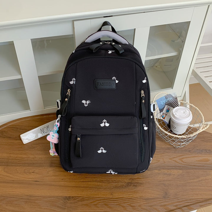Multifunktionaler Rucksack mit Hasenakzenten