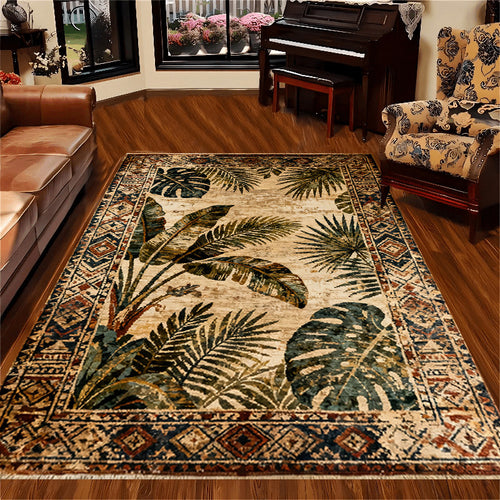 Vintage-inspiriert Botanischer Teppich