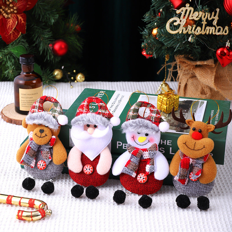 Dekorativer Weihnachtsrentier aus Filz Karnz